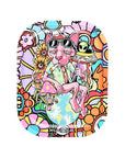 Mini Metal Rolling Tray - Chill Cat
