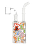 Glow Mushroom Juice Box Dab Rig