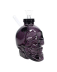 4″ Colored Skull Glass Bong