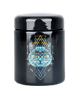 420 Sacred Cat Jar with UV Screw Top - inhalco
