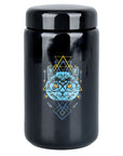420 Sacred Cat Jar with UV Screw Top - inhalco