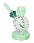 4:20 Time Piece Mini Bubbler Water Pipe - inhalco
