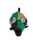 Multi-Colored Silicone Skull Gas Mask Bong