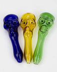 4" Skull Glass Pipe