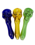 4" Skull Glass Pipe - INHALCO