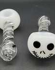 4" Halloween Skeleton Hand Pipe - INHALCO