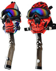 Ski Goggle Gas Mask w/ Acrylic Water Pipe