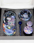 5-in-1 Metal Hand Pipe Smoke Set in a box