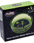 Fujima Alien Surfer Glass Ashtray