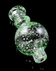 Glow-in-the-Dark Frit Glass Bubble Carb Cap “Night Spark”