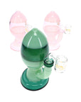 6B Glass Egg Dab Rig Honeycomb Perc