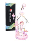 6B Glass Mushroom Water Pipe 10″