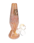 6B Glass Silver Fumed Color Changing Bong 6″