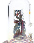 6B Glass Silver Fumed Stemless Bong