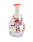 7.5" Mini Horned Polka Dot Water Pipe - INHALCO