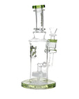 10 Inch Matrix Perc Bong Bent Neck