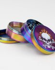 4 Parts Small Rainbow Skull Grrinder Box of 12