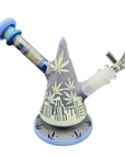 7" Etched Cone Water Pipe - INHALCO