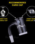 HONEY & MILK BEVEL SPLASH BUCKET QUARTZ BANGER