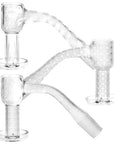 No Weld Quartz Terp Slurper Etched Banger 14MM