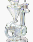 8" Eelectroplated Glass Recycler Rig - INHALCO