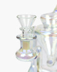 8" Eelectroplated Glass Recycler Rig - INHALCO