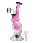 8" Recycler Rig with Tire Diffuser Perc