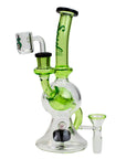 8" Recycler Rig with Tire Diffuser Perc