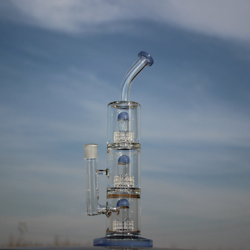 15&quot; Triple Matrix Percolator Glass Water Pipe