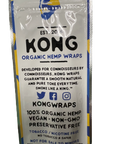 Kong Hemp Organic Herbal Wraps Kush Blueberry Flavor