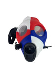 Multi-Colored Silicone Skull Gas Mask Bong