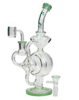 9" SOUL Glass 2-in-1 Recycler Water Bong