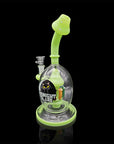 9" Midnight Mushroom Water Bong - INHALCO