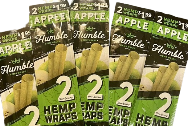 Humble Natural 2 Wraps Per Pack Apple Fruit Flavor
