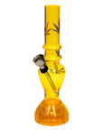 7" Acrylic Bong with Grinder - inhalco