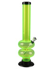 Acrylic Double Bubble Bongs - inhalco