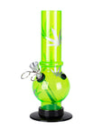 Acrylic 8" Plastic Water Bong - inhalco