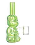 Bear Buddy Electroplated Small Water Bong - inhalco