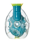 Oval Sphere Glass Dab Rig W/ Opal Triseed Perc