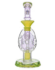 Oval Sphere Glass Dab Rig W/ Opal Triseed Perc