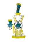 EXO 8" Recycler Dab Rig with Seed of Life Perc