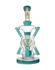 EXO 8" Recycler Dab Rig with Seed of Life Perc