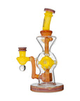 EXO 8" Recycler Dab Rig with Seed of Life Perc