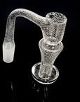 Premium Sandblasted Terp Slurper Full Weld Quartz Banger
