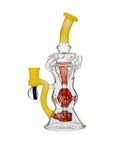Triple Arm Swiss Fab Incycler Dab Rig With Marble