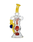 Triple Arm Swiss Fab Incycler Dab Rig With Marble