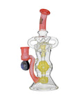 Triple Arm Swiss Fab Incycler Dab Rig With Marble