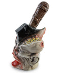 Ceramic Skull Hammer Pipe - INHALCO