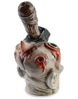 Ceramic Skull Hammer Pipe - INHALCO