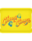 Cheech & Chong x Pulsar Metal Rolling Tray with Lid - INHALCO